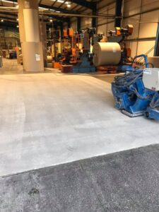 Shot Blasting of Floor for Folk Lift Traction