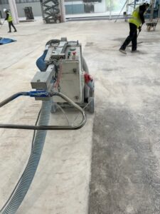 Glue Removal from concrete floor in Birmingham